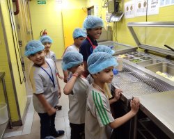 Std II Field Trip to Pizza and Ice-cream Factory
